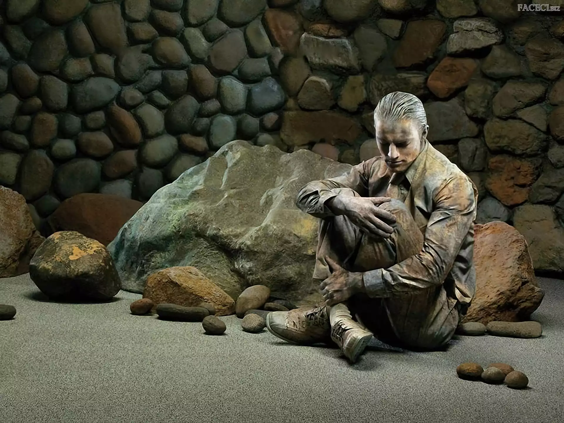 Mężczyzna, Kamienie